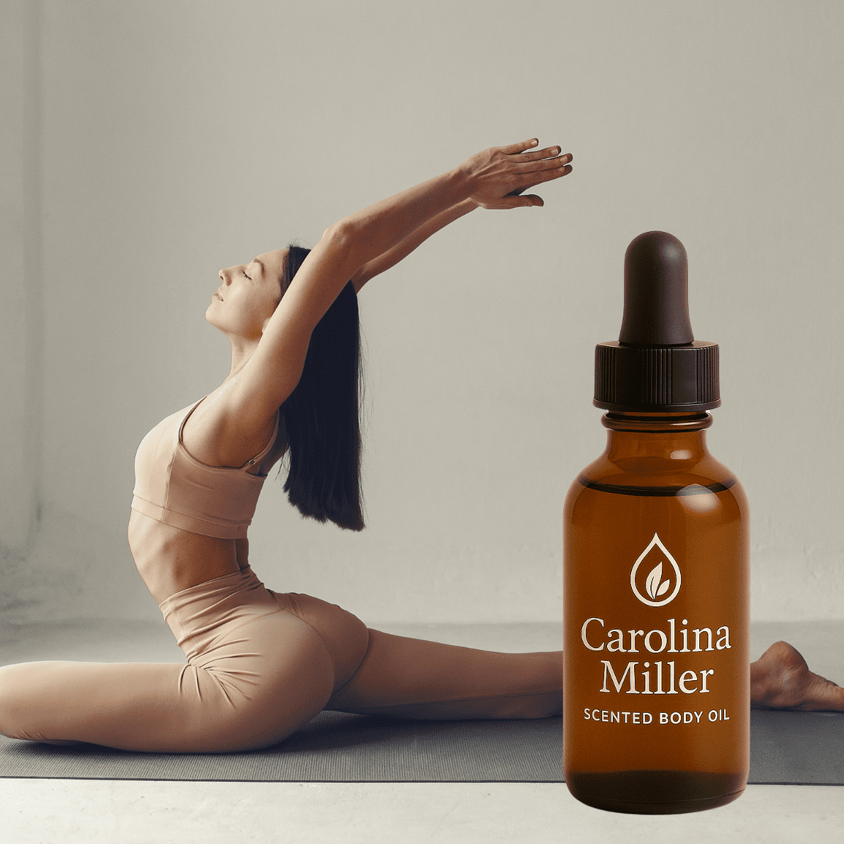 Scented Body Oil for Yoga