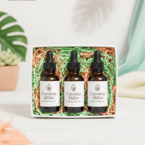 Carolina Miller Scented Body Oil Box Set (3 Scented Body Oils)